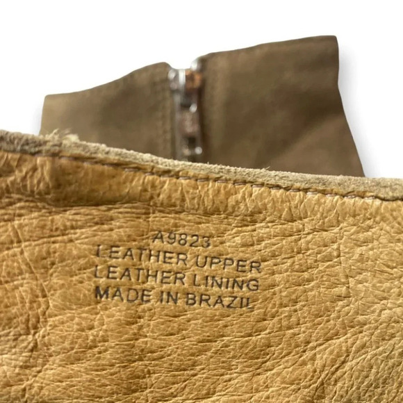 J. Crew Brown Suede Side Zip  Ankle Booties - Picture 11 of 13